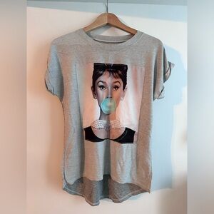 Cotton T-shirt. Made in Italy. Size M-L